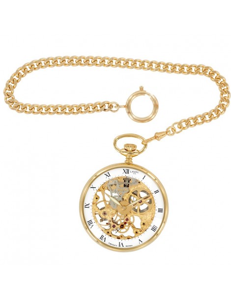 Orologio Laval 1878 e orologio meccanico a scheletro, giallo dorato 755244 Laval 1878 310,00 €