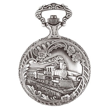 LAVAL pocket watch, palladium with locomotive cover 755168 Laval 1878 119,00 €