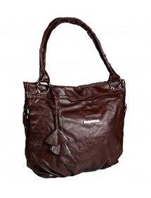 Vintage Handtasche 42 x 32 cm - Schokoladenfarbe 38428 Paris Fashion 19,90 €