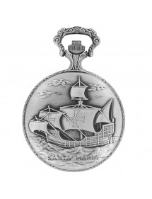 Orologio da taschino LAVAL, palladio con copertura a motivi di barche a vela 755258 Laval 1878 129,90 €