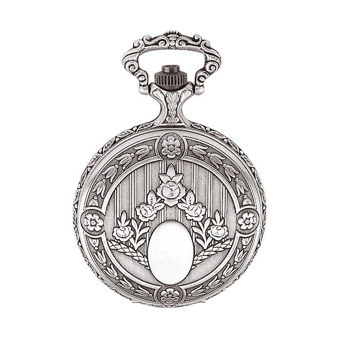 Orologio da tasca LAVAL, palladio con coperchio e motivo floreale 755080 Laval 1878 129,90 €