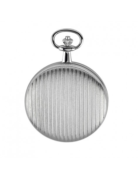 LAVAL pocket watch, silver lid, 3 hands Arabic numerals