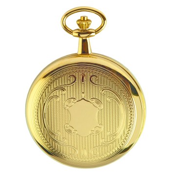 Orologio da tasca LAVAL, motivo bifacciale in ottone dorato con catena 755003 Laval 1878 169,00 €