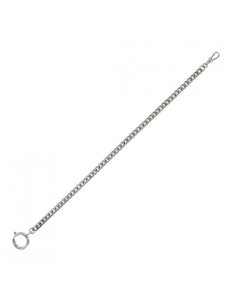 Chain for LAVAL pocket watch in chromed metal