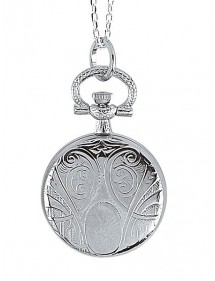 Sterling Silver Medallion Pendant Silver Pendant Watch