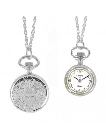 Orologio d'argento pendente delle donne 2 aghi e modello di cuore 755023 Laval 1878 99,90 €