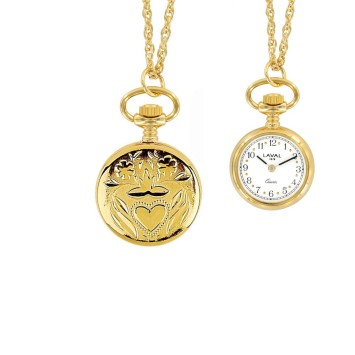 colgante de oro reloj de dos agujas y el modelo del corazón 750325 Laval 1878 99,90 €