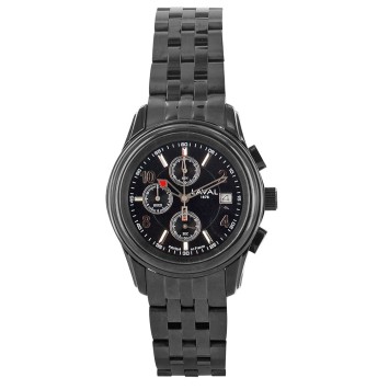 LAVAL watch, 3H dato chronograph and steel bracelet, 50 m waterproof 755211 Laval 1878 279,00 €