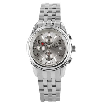 Orologio LAVAL, cronografo con cinturino in acciaio, impermeabile 50 m 755212 Laval 1878 259,00 €