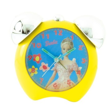 gelbe Uhr 2 Glocken Barbie gelbe Farbe 800105 Barbie 10,00 €