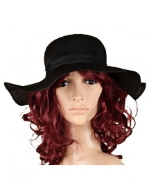 Chapeau noir en polyester uni 38196 Paris Fashion 17,90 €