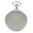 Laval 1878 pocket watch, dual display, 3 hands, silver