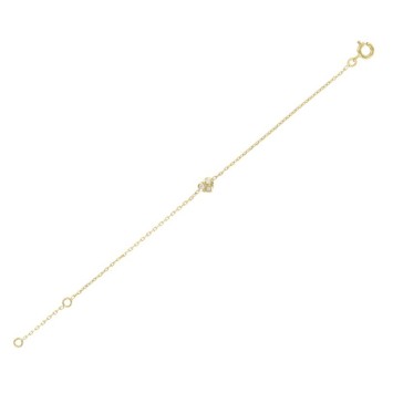 Bracelet gold plated decorated with a heart with oxides 3286357 Suzette et Benjamin 28,00 €