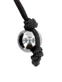 Black cord shamballa bracelet with crystal ball on macrame 888384 Laval 1878 29,90 €