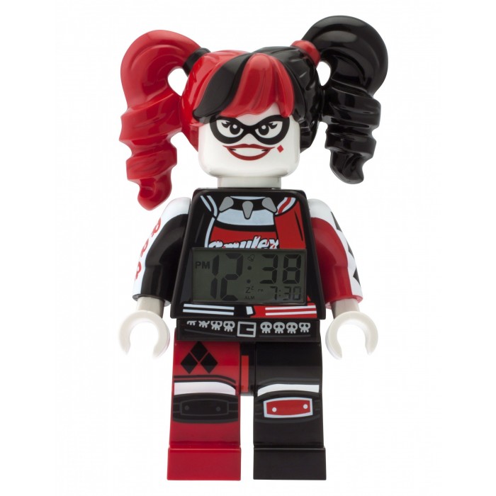 LEGO Batman Film Harley Quinn Minifigure Uhr