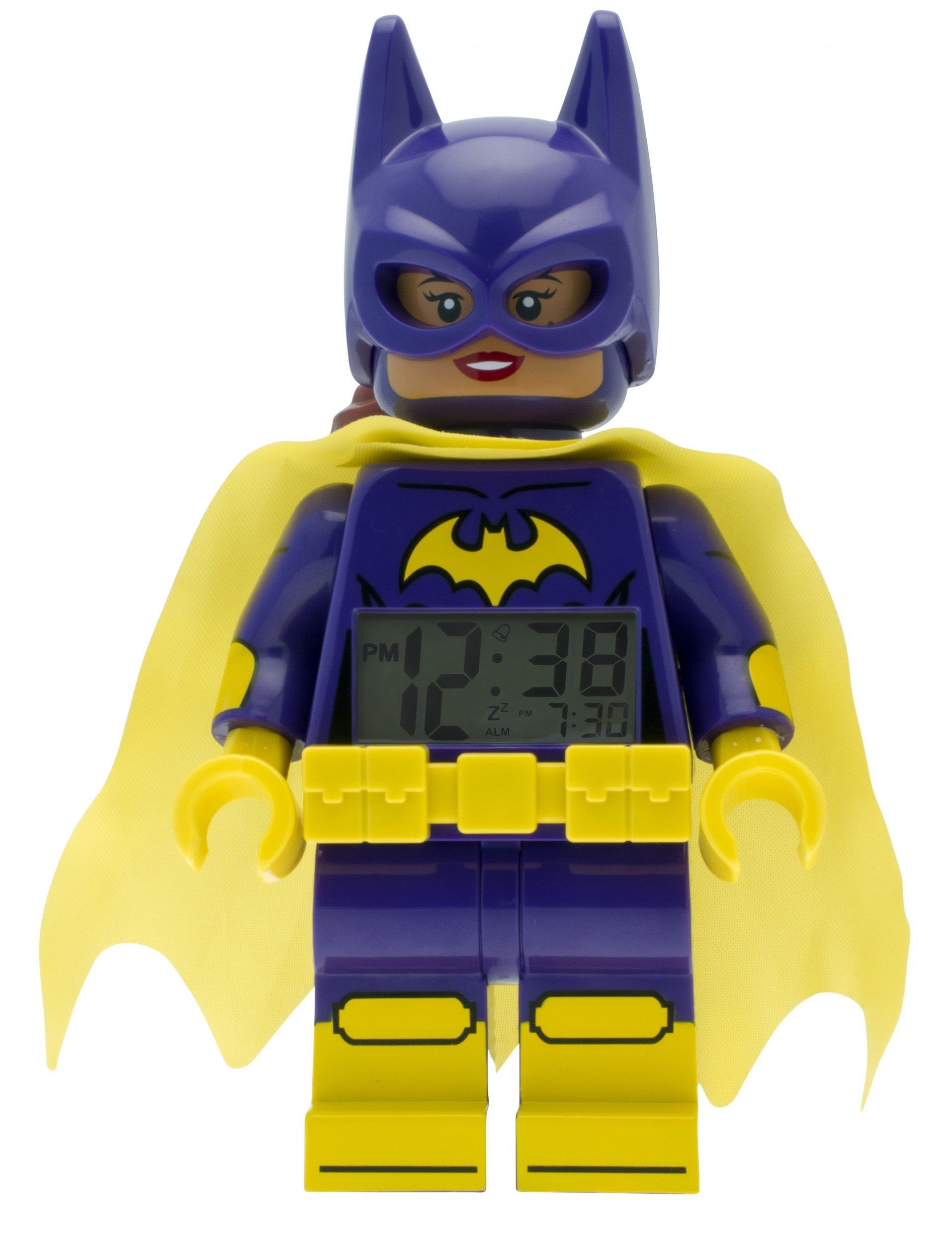 LEGO Batman Movie Batgirl Minifigure Clock