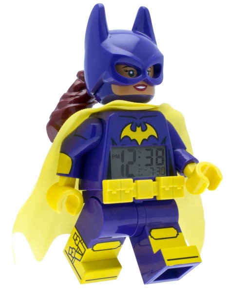 LEGO Batman Movie Batgirl Minifigure Clock