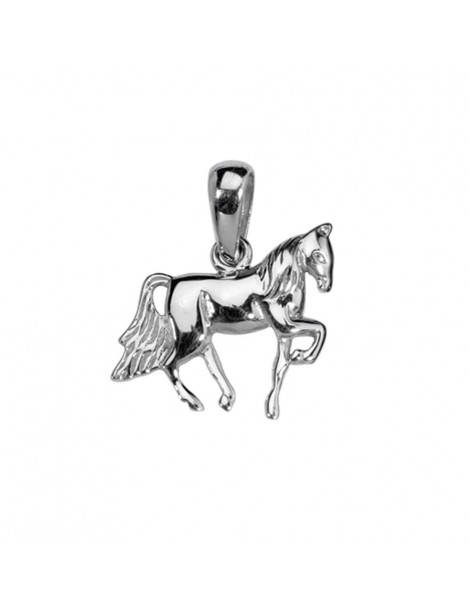 Silver horse pendant