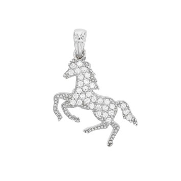 Colgante de plata - caballo con óxido de zirconio 31610433 Laval 1878 49,90 €