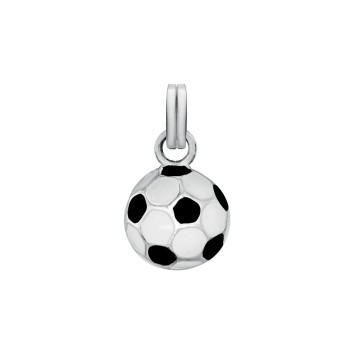 Black and white enamel soccer ball pendant 31610352 Laval 1878 34,00 €