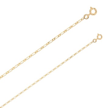 Necklace chain figaro Gold Plated 40 cm diam 50 327203 Laval 1878 26,90 €