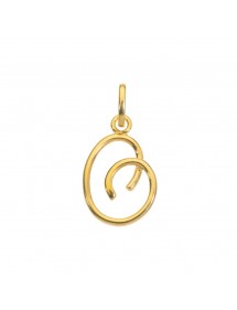 Gold plated pendant letter O 320100 Laval 1878 14,90 €