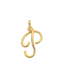 Gold plated pendant letter P 320101 Laval 1878 14,90 €