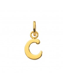 Gold plated pendant capital letter C 320114 Laval 1878 14,50 €