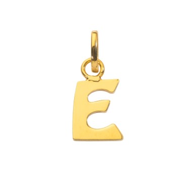Gold plated pendant capital letter E 320116 Laval 1878 14,50 €