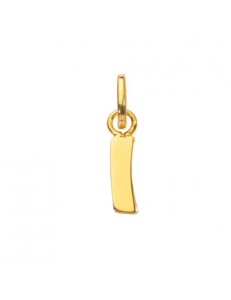 Gold plated pendant capital letter I 320120 Laval 1878 14,50 €