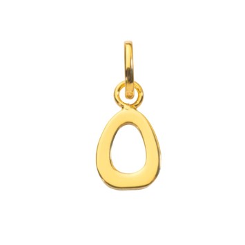 Gold plated pendant capital letter O 320126 Laval 1878 14,50 €