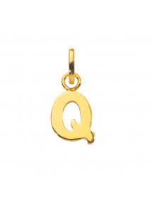 Gold plated pendant capital letter Q 320128 Laval 1878 14,50 €