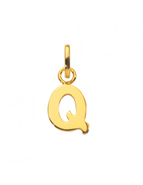 Gold plated pendant capital letter Q 320128 Laval 1878 14,50 €