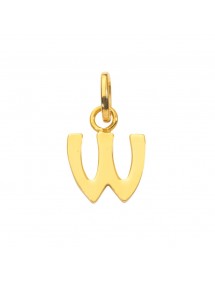 Gold plated pendant capital letter W 320134 Laval 1878 14,50 €