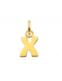Gold plated pendant capital letter X 320135 Laval 1878 14,50 €
