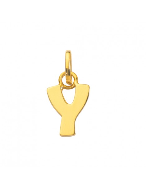 Gold plated pendant capital letter Y 320136 Laval 1878 14,50 €