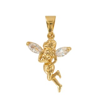 Fairy pendant from the front with white tinted zirconium oxides 3260183 Laval 1878 22,00 €
