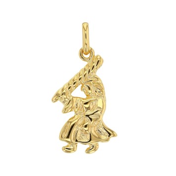 Gold Plated Zodiac Sign Pendant - Virgin 3260205 Laval 1878 22,00 €