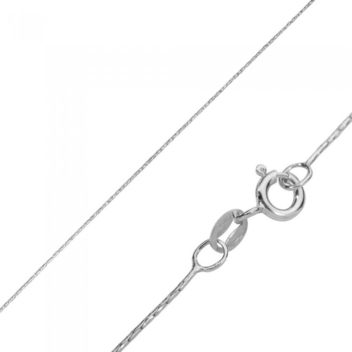 Cadena de plata esterlina con cadena en el cuello - 45 cm