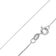 Cadena de plata esterlina con cadena en el cuello - 45 cm