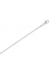 Necklace in silver rhodium knit mesh diameter 0,40 - L 40 cm 31610249RH Laval 1878 16,00 €