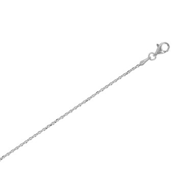 Necklace in silver rhodium knit mesh diameter 0,40 - L 40 cm 31610249RH Laval 1878 16,00 €