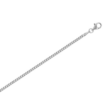 Collana a catena in argento rodiato - diamètre 0,60 mm - 45 cm 31610281RH Laval 1878 34,00 €