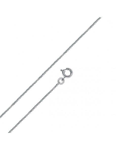 Venetian neck necklace in sterling silver - 40 cm