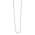 Collar de cuello redondo de serpiente de plata de ley 1,20 mm - 42 cm