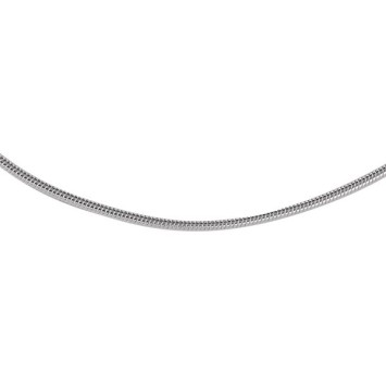 Sterling silver round snake neck necklace 1,60 mm - 45 cm 3170039 Laval 1878 42,00 €