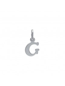 Capital Letter Pendant in Rhodium Silver - G 1610368G Laval 1878 14,00 €