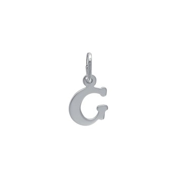 Capital Letter Pendant in Rhodium Silver - G 31610368G Laval 1878 14,00 €