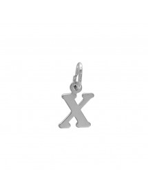 Capital Letter Pendant in Rhodium Silver - X 1610368X Laval 1878 14,00 €