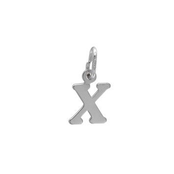 Capital Letter Pendant in Rhodium Silver - X 1610368X Laval 1878 14,00 €